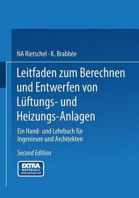Book cover for Leitfaden Zum Berechnen Und Entwerfen Von Luftungs- Und Heizungs-Anlagen