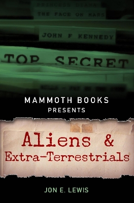 Book cover for Mammoth Books presents Aliens and Extra-Terrestrials