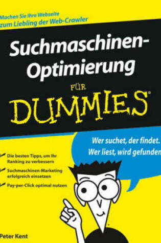 Cover of Suchmaschinenoptimierung Fur Dummies