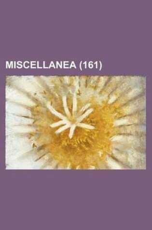 Cover of Miscellanea (161)