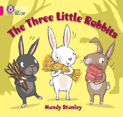 Book cover for The Three Little Rabbits