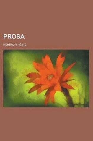 Cover of Prosa