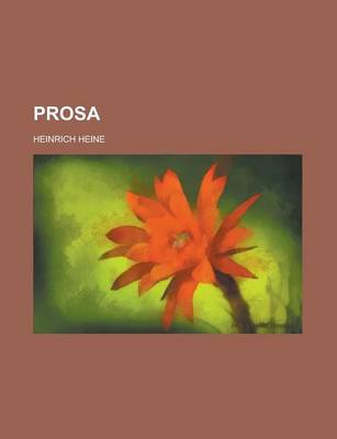 Book cover for Prosa