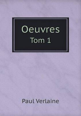 Book cover for Oeuvres Tom 1