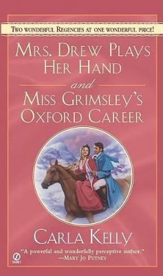 Book cover for Mrs. Drew Plays Her Hand and Miss Grimsley's Oxford Career