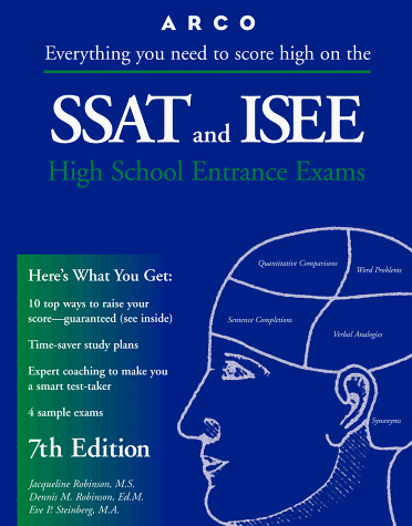 Book cover for Arco Everything You Need to Score High on the Ssat and Isee