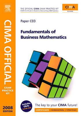 Book cover for Cima Official Exam Practice Kit Fundamentals of Business Maths