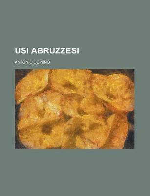 Book cover for Usi Abruzzesi