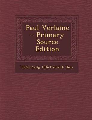Book cover for Paul Verlaine - Primary Source Edition