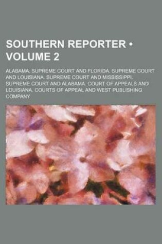 Cover of Southern Reporter (Volume 2)