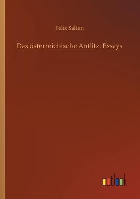 Book cover for Das österreichische Antlitz