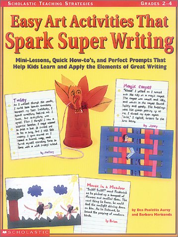 Book cover for Easy Art Activities That Spark Super Writing