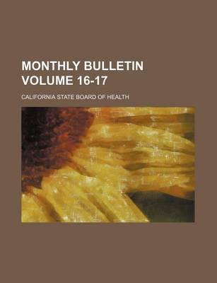 Book cover for Monthly Bulletin Volume 16-17