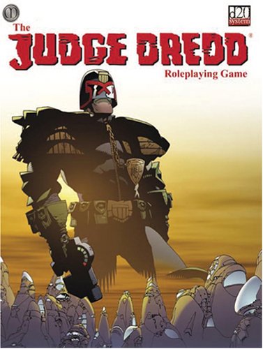 Book cover for The Judge Dredd RPG