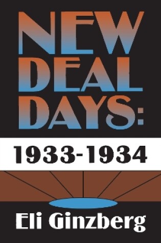 Cover of New Deal Days: 1933-1934