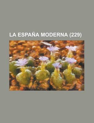 Book cover for La Espa a Moderna (229)