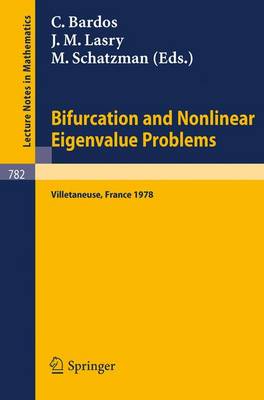 Cover of Bifurcation and Nonlinear Eigenvalue Problems