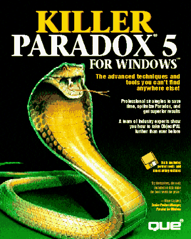 Book cover for Killer Paradox for Windows