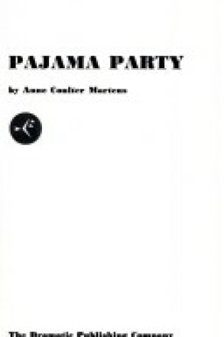 Cover of Pajama Party