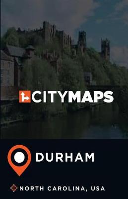 Book cover for City Maps Durham North Carolina, USA