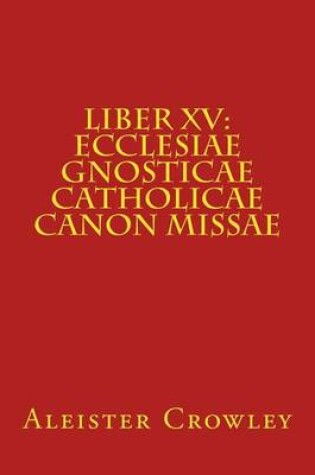 Cover of Liber XV