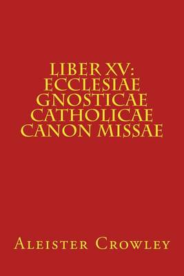 Book cover for Liber XV