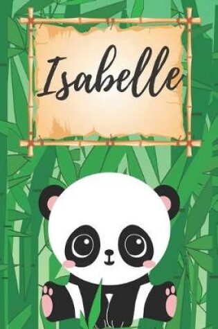 Cover of personalisiertes Notizbuch Panda / Malbuch / Kritzelbuch / Tagebuch / Journal / Notizheft / DIN A5 / Geschenke Isabelle