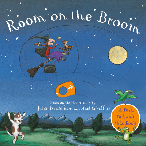 Book cover for Room on the Broom Push-Pull-Slide