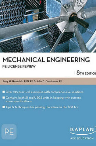 Cover of Mechanical Engineering PE License Review