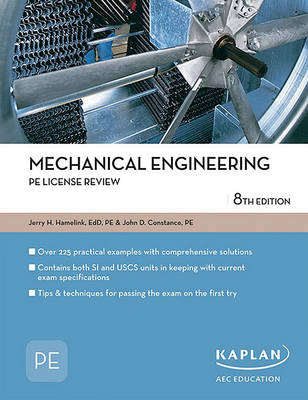 Book cover for Mechanical Engineering PE License Review