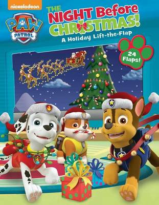 Book cover for Paw Patrol: The Night Before Christmas