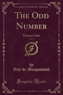 Book cover for The Odd Number, Vol. 13