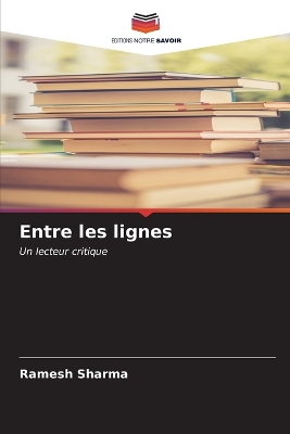 Book cover for Entre les lignes