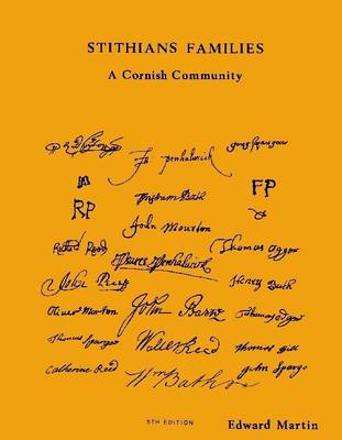 Book cover for Stithians Families : A Cornish Community