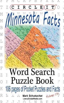 Book cover for Circle It, Minnesota Facts, Word Search, Puzzle Book