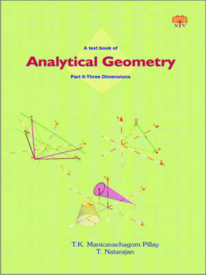 Book cover for A Textbook of Analytical Geometry