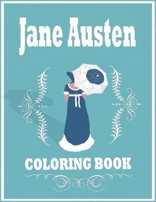 Book cover for Jane Austen Coloring Book