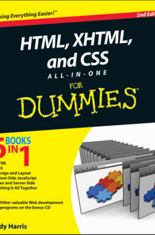 Cover of HTML, XHTML and CSS All-in-One For Dummies
