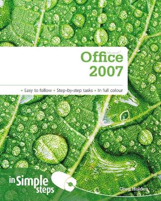 Book cover for Microsoft Office 2007 In Simple Steps