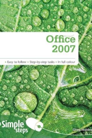 Cover of Microsoft Office 2007 In Simple Steps