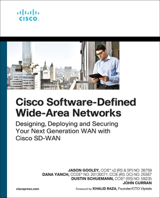 Book cover for Cisco Software-Defined Wide Area Networks