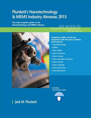 Book cover for Plunkett's Nanotechnology & Mems Industry Almanac 2015