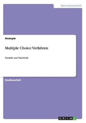 Book cover for Multiple Choice Verfahren