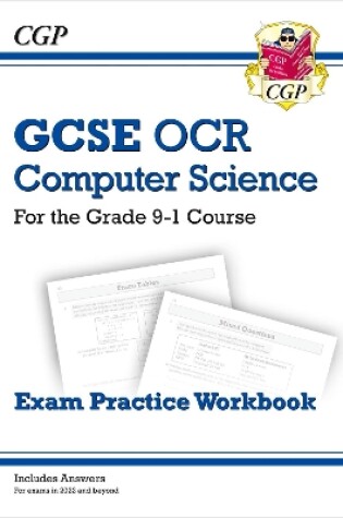 Cover of New GCSE Computer Science OCR Exam Practice Workbook includes answers