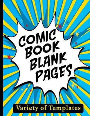 Book cover for Comic Book Blank Pages