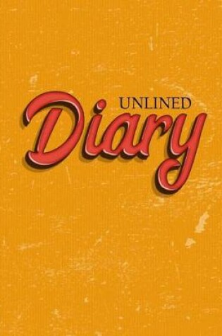 Cover of Unlined Diary
