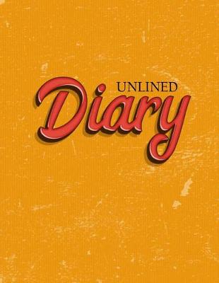 Book cover for Unlined Diary