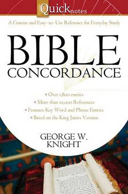 Cover of Quicknotes Bible Concordance