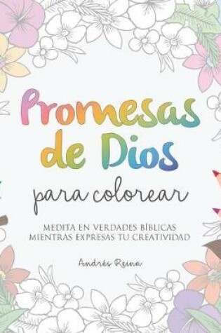 Cover of Promesas de Dios para Colorear