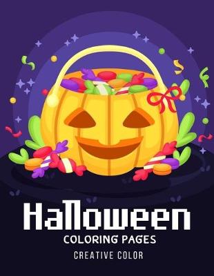 Cover of Halloween Coloring Pages